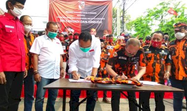 Pemuda Pancasila Dukung Eri - Armuji di Pilwali Surabaya